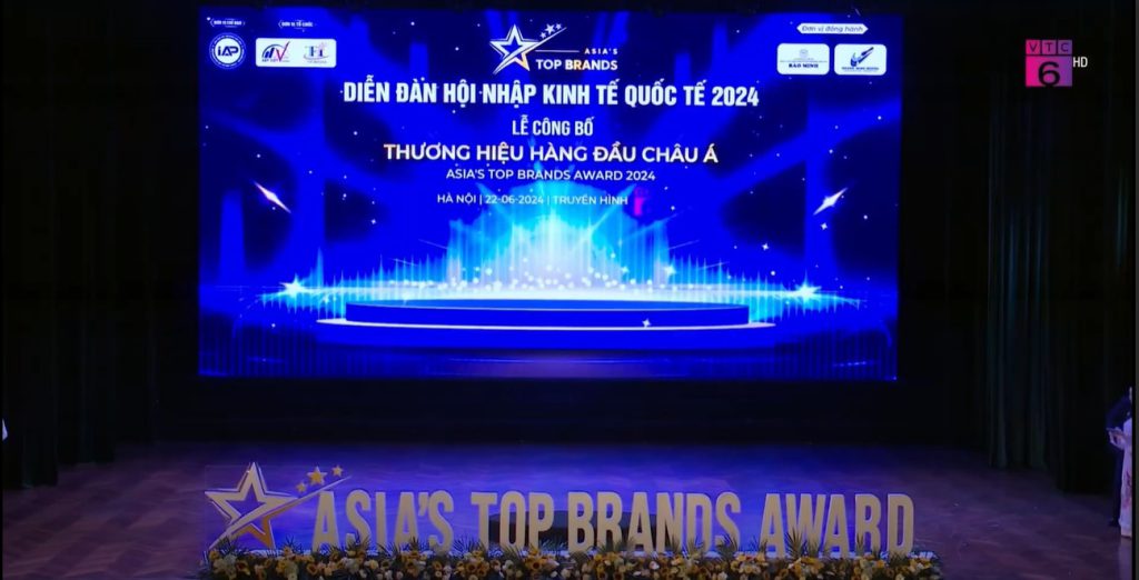 Sữa non Weki IQ nhận vinh danh Top 10 Thương hiệu hàng đầu châu Á 2024 