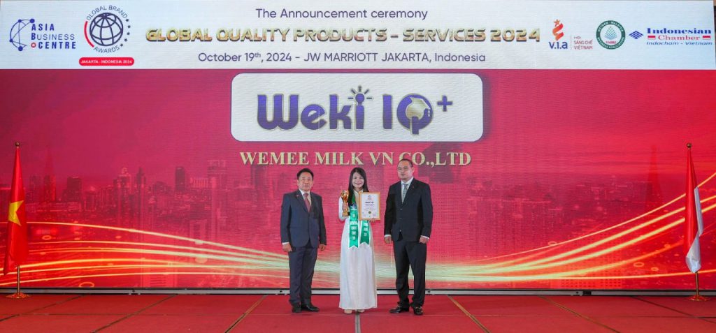 Weki IQ tự hào sữa Việt chất lượng quốc tế 