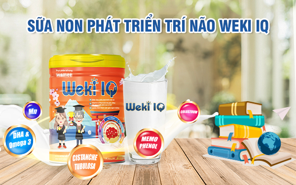 Đánh giá từ khách hàng: Sữa Weki IQ có tốt không?