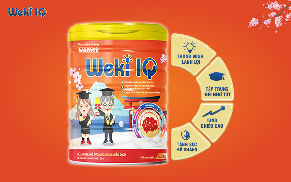 Sữa Weki IQ có tốt không? Giá bao nhiêu?